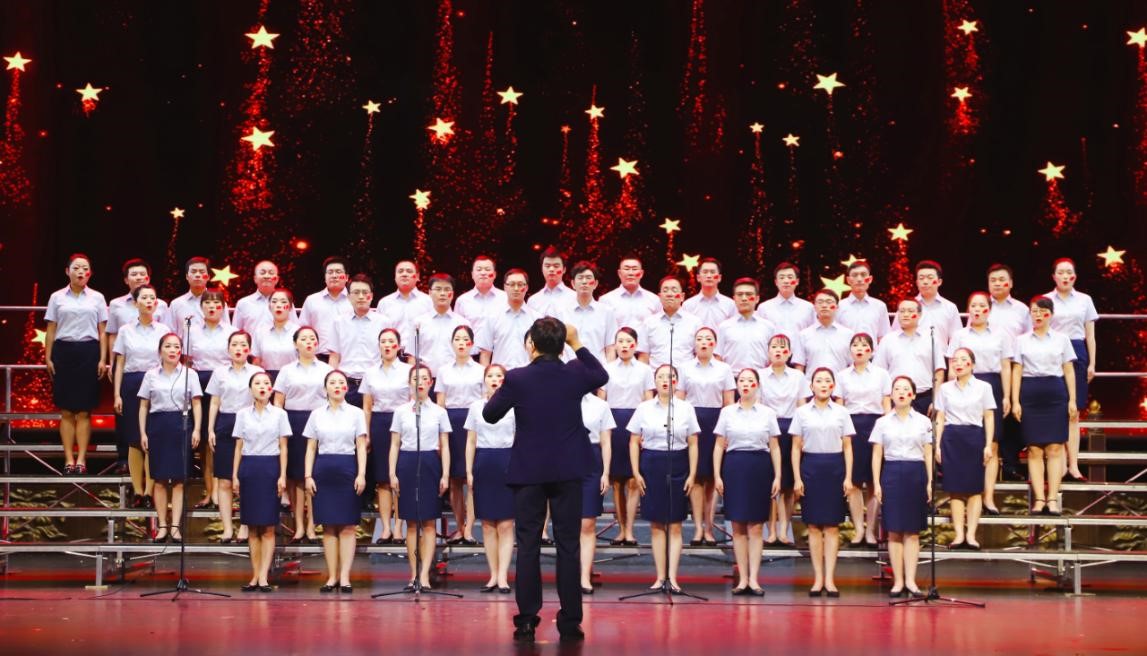 歌聲嘹亮贊頌黨，砥礪前行新征程——院榮獲集團公司黨委慶建黨百年合唱比賽三等獎